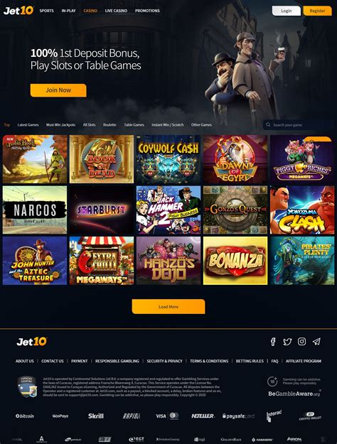Jet10 casino review